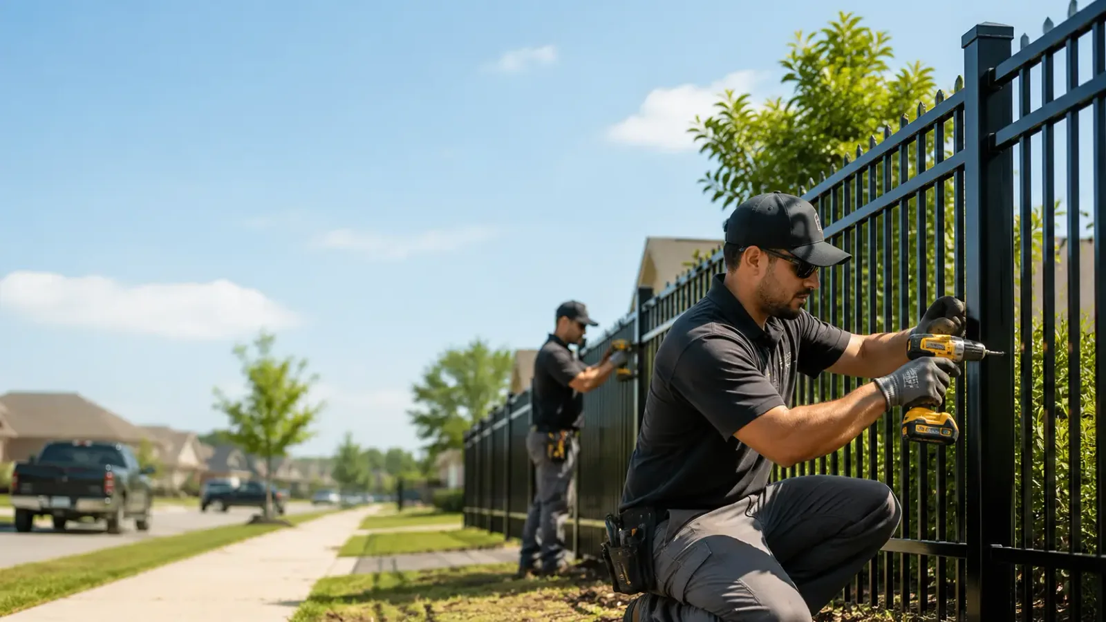 Metal Fence Installation in Murphy, TX